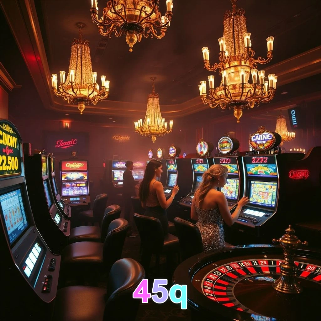 Variedade de slots 45q